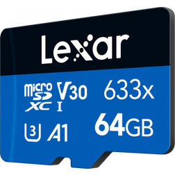 LEXAR High Performance BLUE Series flash memory card 64 GB microSDXC UHS-I