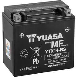 Yuasa W/C Battery Maintenance Free Factory Activated YTX14 FA