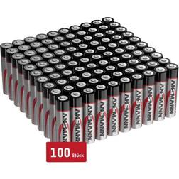 Ansmann Piles alcalines Micro aaa 1,5V (lot de 100)