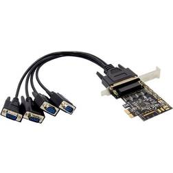 MicroConnect PCIe 4S DB9