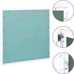 vidaXL Access Panel with Aluminium Frame and Plasterboard 500x500 mm