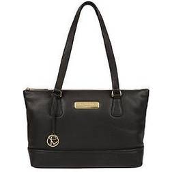 Pure Luxuries Keira Leather Handbag - Black