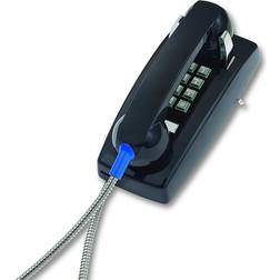 Cortelco 2554-AHC-BK 255400AHC20M Wall Phone w/Metal Cradle