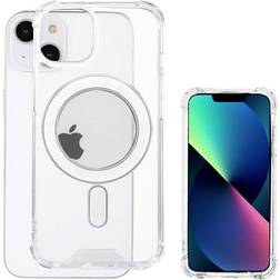 4smarts Ibiza ultimag Bagsidecover til mobiltelefon grov MagSafe-kompatibilitet polykarbonat, termoplastisk polyuretan (TPU) gennemsigtig for Apple iPhone 14 Plus
