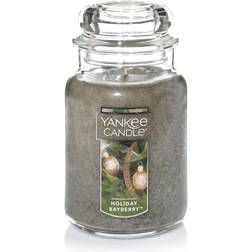 Yankee Candle Holiday Bayberry Scented, Classic 22oz Large Jar Wick Scented Candle