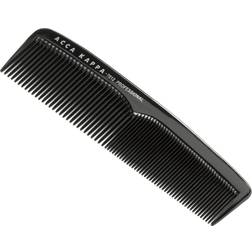 Kappa Professional Fine Coarse Pocket Comb With Pouch 7012 Black