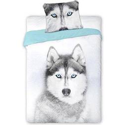 Carbotex Husky Dog Bedding Set Single Duvet Cover 140x200cm