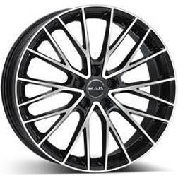 Mak Speciale-D Black Machined Face 9.5x20 5/108 ET45