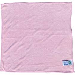 Klud 40x40 Microfiber Strikket Svanemærket Rød,10 stk/pk