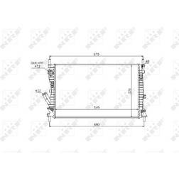 NRF Køler, motorkøling 53743