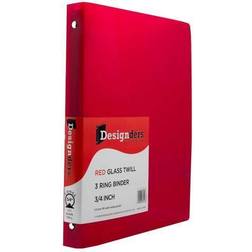 Jam Paper Designders 3/4" 3-Ring Poly