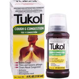 Tukol Cough & Congestion Liquid Extra Strength 4 Oz 4 Oz