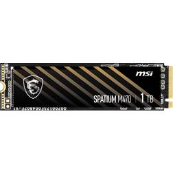 MSI S78440L420P83 SSD GAMING SPATIUM M470 1TB M2 NVME PCIe 4.0