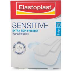 Elastoplast Hypoallergenic Plasters for Sensitive Skin, 20