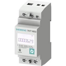 Siemens Sentron, Måleinstrument, 7kt Pac1600, Lcd, L-n: 230 V, 65 A, 1-faset, S0