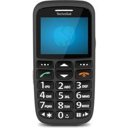 TechniSat TechniPhone ISI 3 Funktionstelefon Internal Memory 32 MB SD slot 220 x 176 pixlar rear camera 0,3 MP svart