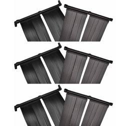 vidaXL Solar Pool Heater Panel 6 pcs 80x620cm