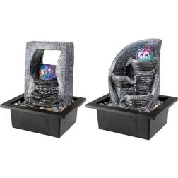 Lumineo Have springvand Lumineo LED RGB Harpiks 17