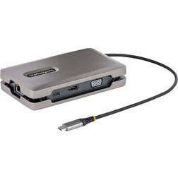 StarTech USB-C Multiport Adapter USB-C DP Alt Mode Video Monitor, Type C/MST