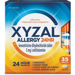 Xyzal 35-Count Allergy 24Hr Tablets