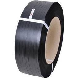 Staples Z 450111550 Muovivanne musta, kohokuvioitu, PP 15.5 mm x 1200 m