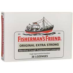 Fisherman's Friend Extra Strong Menthol Cough Suppressant Lozenges Original