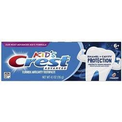 Crest Kids Enamel + Cavity Protection Toothpaste, Strawberry Flavor, 4.1