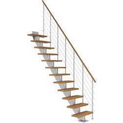 Dolle Frankfurt Ligeløb Sort-STYLE 6-Olieret Eg-65-13 Lodret Højde 259 - 301 cm