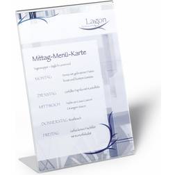 Durable A4 Transparent Skilteholder