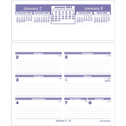 2023 AT-A-GLANCE Flip-A-Week 7 Desk Calendar