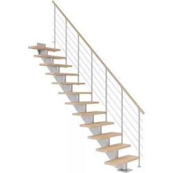Dolle Hamburg Kvartsvingstrappe Pearl Grey 259 - 301 cm