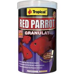 Tropical red parrot akvarie fiskefoder 1000 Ciklidefoder