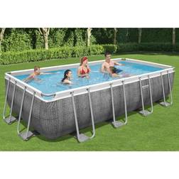 Bestway Power Steel swimmingpool 549x274x122 cm rektangulær