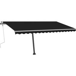 vidaXL Manual Retractable Awning with