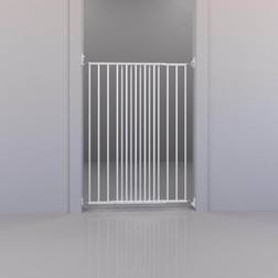 Dogspace Charlie extra tall extending Pet gate, white, 62,5-160,8