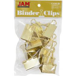 Jam Paper 1 1/2" 12pk Colorful Binder Clips