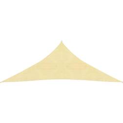 vidaXL Vela Parasole 160 G / m Beige 4x4x4 M In Hdpe