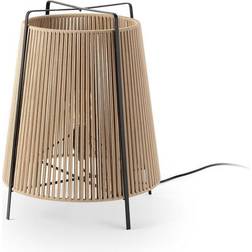 Lampada Da Terrazza Akane, Beige - Nero Satinato