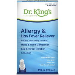 King Bio - Allergy & Hay Fever Reliever Oral Spray Homeopathic Natural