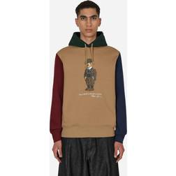 Polo Ralph Lauren Logo Embroidered Pile Fleece Hoodie - Cream
