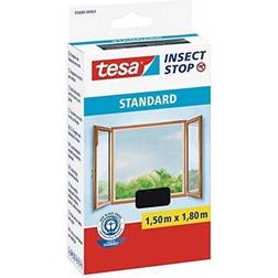 TESA Fliegengitter Insect Stop STANDARD anthrazit 1,5 x 1,8 m