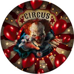 Fiestas Guirca Paptallerkener Halloween Circus 6-pak