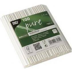 Papstar Roerstaafjes 88069 Wit 100 Stuks