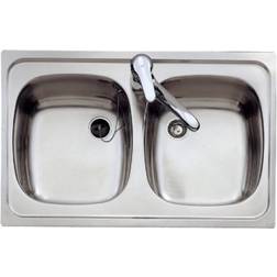 Teka E/800.440 2c Rectangular Double Bowl