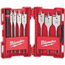 Milwaukee 8 pc Flat Boring Bit Set