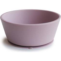 Mushie Silicone Suction Bowl bol de silicona con ventosa Soft Lilac 1 ud