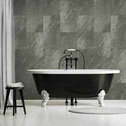 Grosfillex Kunststoffpaneel Wall Dark Stone 600 x 300 x 5 mm Grau