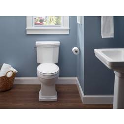 Toto Promenade II CST404CEFG#01 Two-Piece Toilet with 1.28 GPF Tornado Flush Technology 12" Rough-In and WaterSense in Cotton