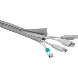 Goobay Kabelmantel Grau 1.8 m