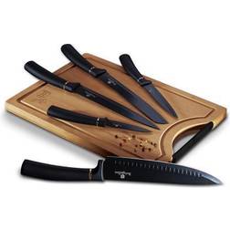 Berlinger Haus 6-PIECE KNIFE SET. BLACK ROSE Brödkniv